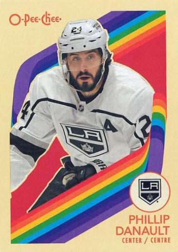 #416 Phillip Danault - Los Angeles Kings - 2023-24 O-Pee-Chee - Retro Hockey