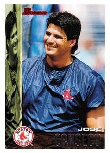 #417 Jose Canseco - Boston Red Sox - 1995 Bowman Baseball