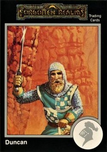 #417 Duncan - 1991 TSR Advanced Dungeons & Dragons - Silver