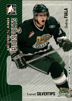 #418 Ondrej Fiala - Everett Silvertips - 2005-06 In The Game Heroes and Prospects Hockey