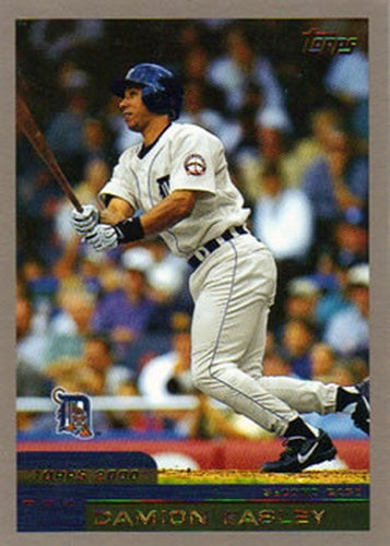 #418 Damion Easley - Detroit Tigers - 2000 Topps Baseball