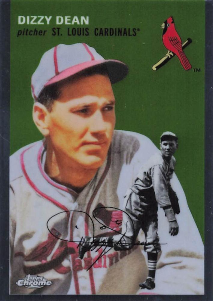 #418 Dizzy Dean - St. Louis Cardinals - 2023 Topps Chrome Platinum Anniversary Baseball