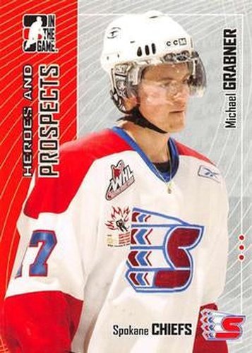 #419 Michael Grabner - Spokane Chiefs - 2005-06 In The Game Heroes and Prospects Hockey