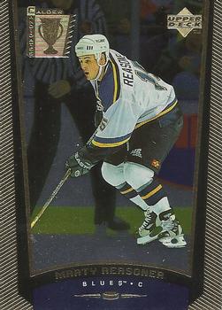 #419 Marty Reasoner - St. Louis Blues - 1998-99 Upper Deck Gold Reserve Hockey