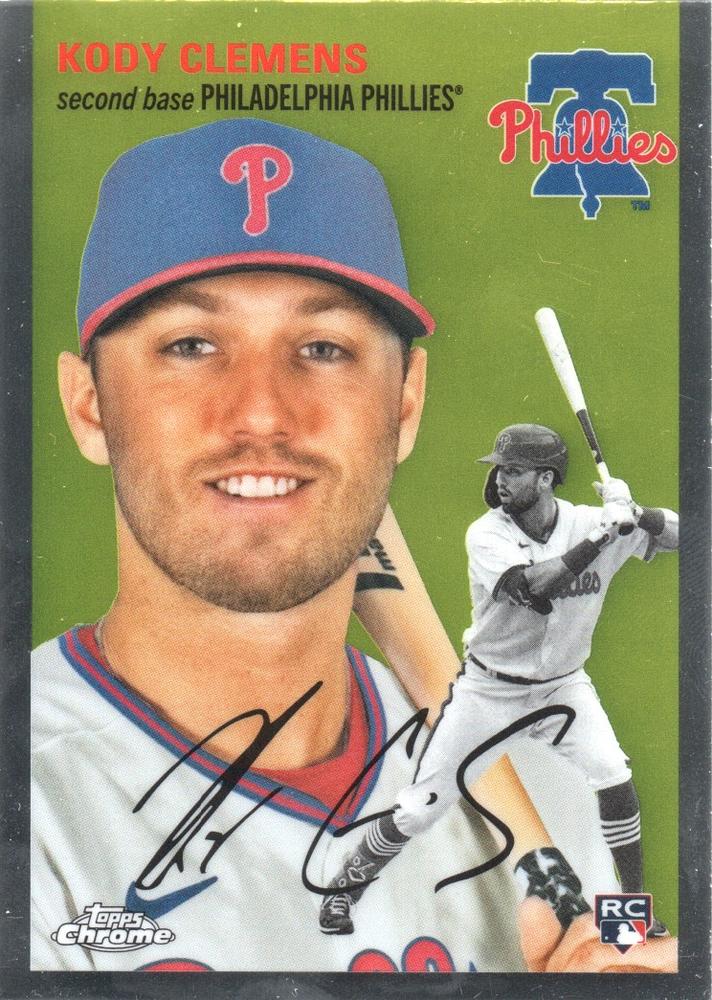 #41 Kody Clemens - Philadelphia Phillies - 2023 Topps Chrome Platinum Anniversary Baseball