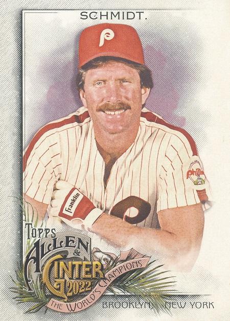 #41 Mike Schmidt - Philadelphia Phillies - 2022 Topps Allen & Ginter Baseball
