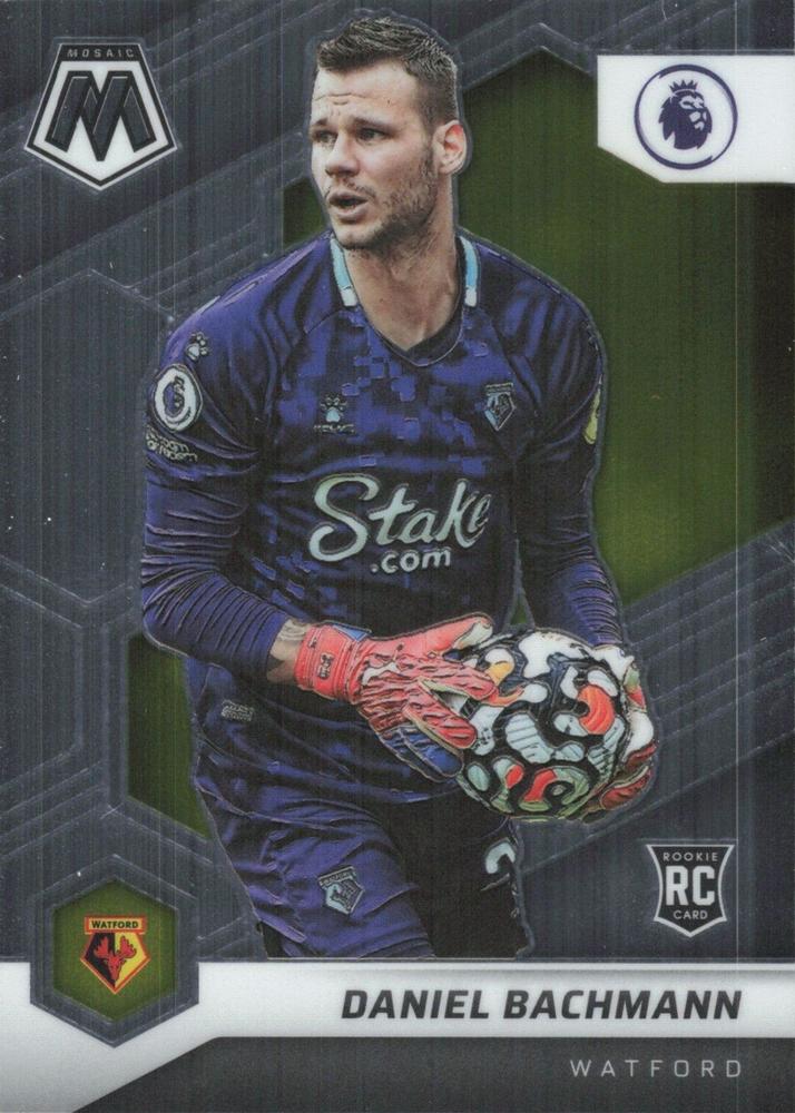 #41 Daniel Bachmann - Watford - 2021-22 Panini Mosaic Premier League Soccer