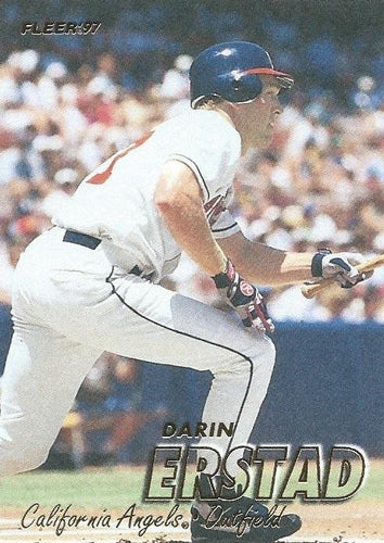 #41 Darin Erstad - California Angels - 1997 Fleer Baseball