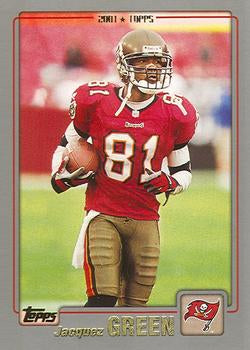 #41 Jacquez Green - Tampa Bay Buccaneers - 2001 Topps Football