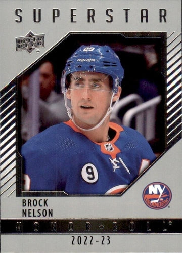 #HR-41 Brock Nelson - New York Islanders - 2022-23 Upper Deck - Honor Roll Hockey