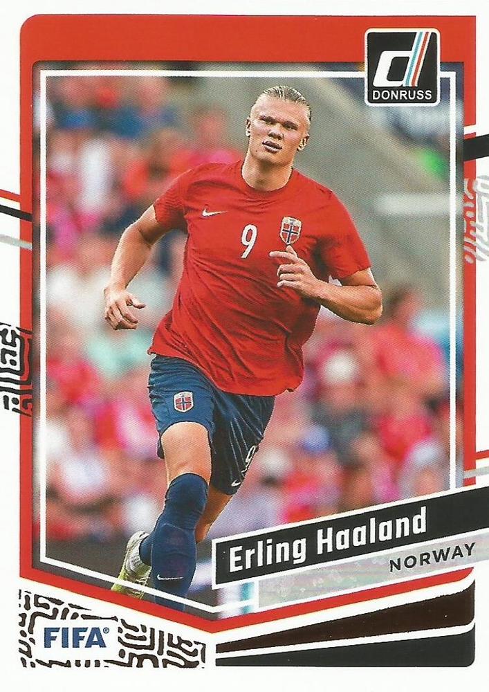 #41 Erling Haaland - Norway - 2023-24 Donruss Soccer
