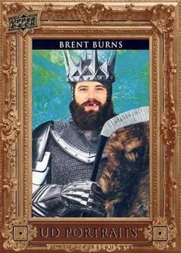 #P41 Brent Burns - Carolina Hurricanes - 2023-24 Upper Deck - UD Portraits Hockey