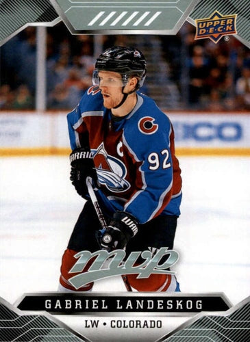 #41 Gabriel Landeskog - Colorado Avalanche - 2019-20 Upper Deck MVP Hockey
