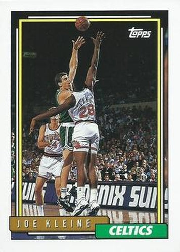 #41 Joe Kleine - Boston Celtics - 1992-93 Topps Basketball