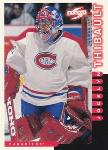 #41 Jocelyn Thibault - Montreal Canadiens - 1997-98 Score Hockey