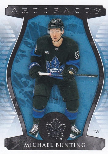 #41 Michael Bunting - Toronto Maple Leafs - 2023-24 Upper Deck Artifacts Hockey