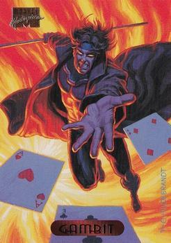 #41 Gambit - 1994 Fleer Marvel Masterpieces Hildebrandt Brothers
