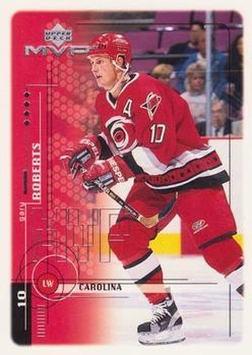 #41 Gary Roberts - Carolina Hurricanes - 1998-99 Upper Deck MVP Hockey