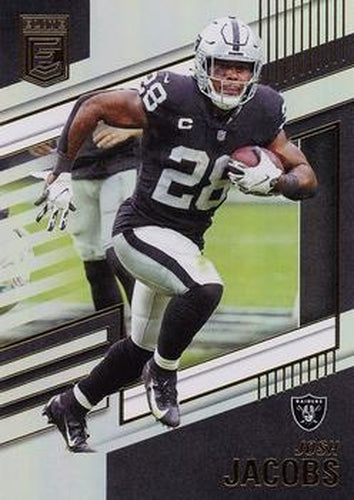 #41 Josh Jacobs - Las Vegas Raiders - 2022 Donruss Elite Football