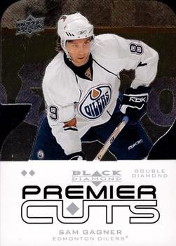 #PDC41 Sam Gagner - Edmonton Oilers - 2008-09 Upper Deck Black Diamond - Premier Die Cut Hockey