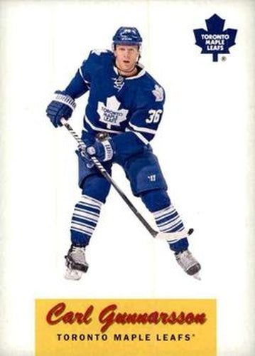 #41 Carl Gunnarsson - Toronto Maple Leafs - 2012-13 O-Pee-Chee - Retro Hockey