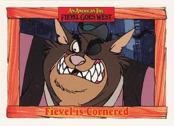 #41 Fievel is Cornered - 1991 Impel An American Tail: Fievel Goes West