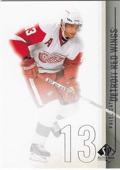 #41 Pavel Datsyuk - Detroit Red Wings - 2010-11 SP Authentic Hockey