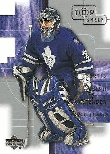 #41 Curtis Joseph - Toronto Maple Leafs - 2001-02 Upper Deck Top Shelf Hockey