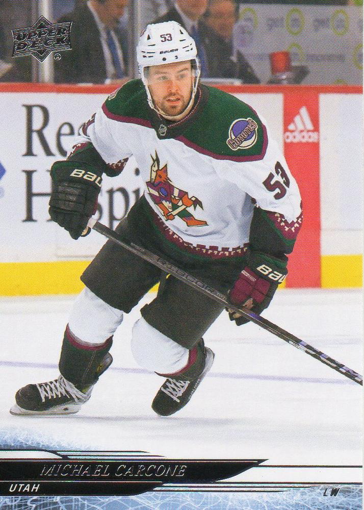 #420 Michael Carcone - Utah Hockeyub - 2024-25 Upper Deck Hockey