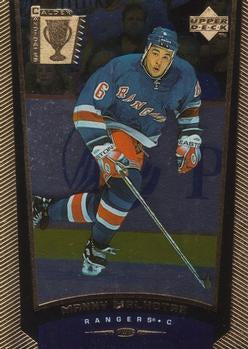 #420 Manny Malhotra - New York Rangers - 1998-99 Upper Deck Gold Reserve Hockey