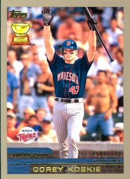 #420 Corey Koskie - Minnesota Twins - 2000 Topps Baseball