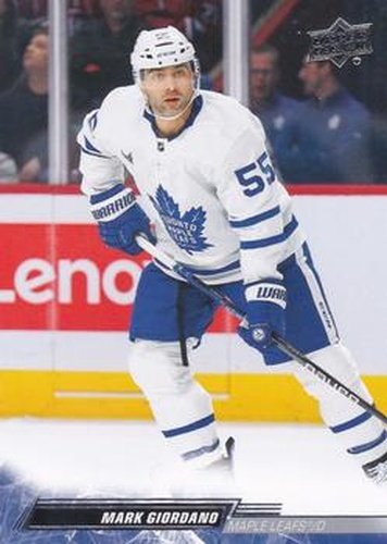 #421 Mark Giordano - Toronto Maple Leafs - 2022-23 Upper Deck Hockey