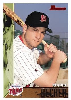 #421 Rich Becker - Minnesota Twins - 1995 Bowman Baseball
