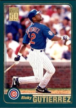 #422 Ricky Gutierrez - Chicago Cubs - 2001 Topps Baseball