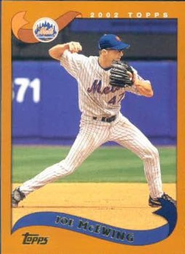 #422 Joe McEwing - New York Mets - 2002 Topps Baseball