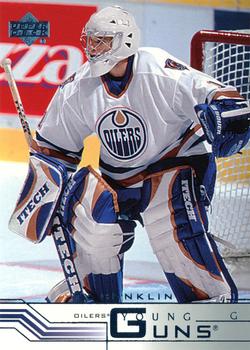 #423b Ty Conklin - Edmonton Oilers - 2001-02 Upper Deck Hockey