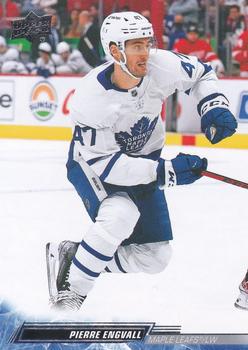 #424 Pierre Engvall - Toronto Maple Leafs - 2022-23 Upper Deck Hockey