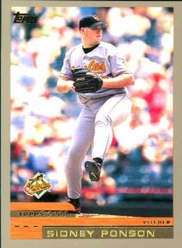 #424 Sidney Ponson - Baltimore Orioles - 2000 Topps Baseball