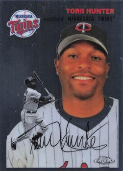 #424 Torii Hunter - Minnesota Twins - 2023 Topps Chrome Platinum Anniversary Baseball