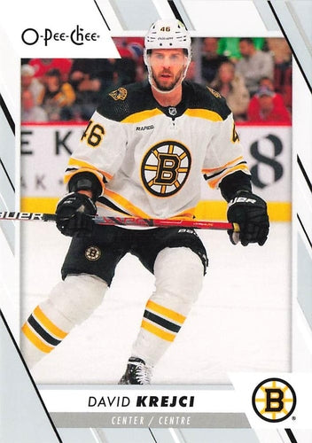 #424 David Krejci - Boston Bruins - 2023-24 O-Pee-Chee Hockey