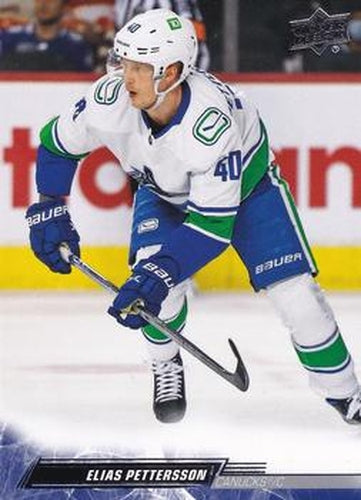 #425 Elias Pettersson - Vancouver Canucks - 2022-23 Upper Deck Hockey