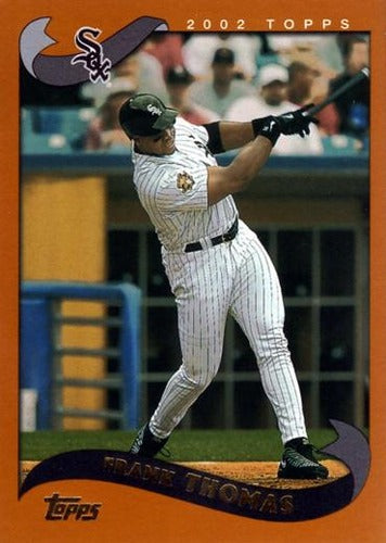 #425 Frank Thomas - Chicago White Sox - 2002 Topps Baseball