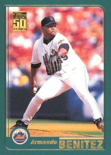 #425 Armando Benitez - New York Mets - 2001 Topps Baseball