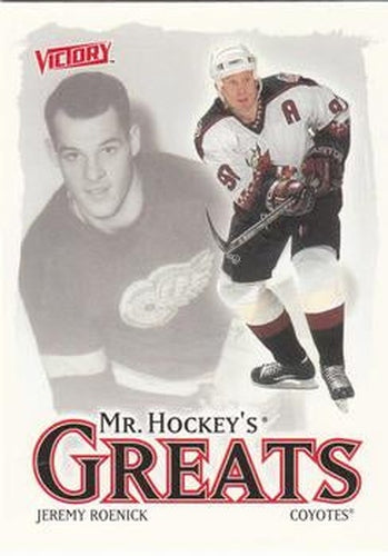 #425 Jeremy Roenick - Phoenix Coyotes - 2001-02 Upper Deck Victory Hockey