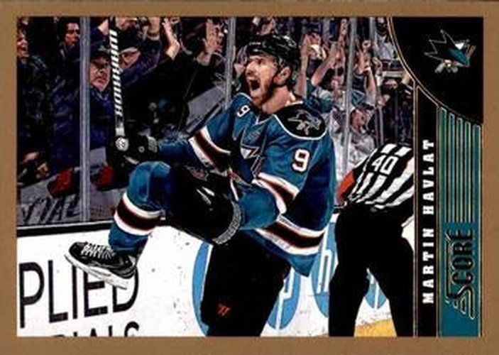 #426 Martin Havlat - San Jose Sharks - 2013-14 Score - Gold Hockey