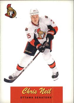 #427 Chris Neil - Ottawa Senators - 2012-13 O-Pee-Chee - Retro Hockey