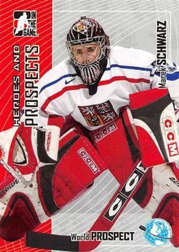 #427 Marek Schwarz - Czech Republic - 2005-06 In The Game Heroes and Prospects Hockey