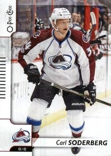 #427 Carl Soderberg - Colorado Avalanche - 2017-18 O-Pee-Chee Hockey