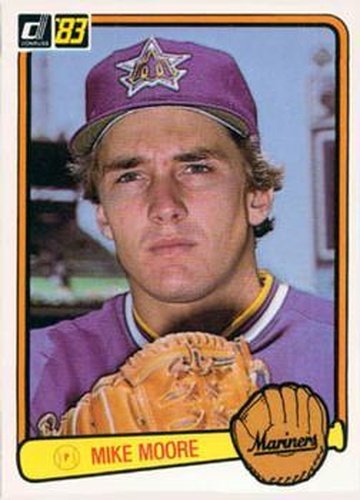 #428 Mike Moore - Seattle Mariners - 1983 Donruss Baseball