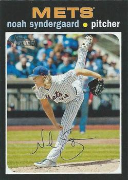 #428 Noah Syndergaard - New York Mets - 2020 Topps Heritage Baseball